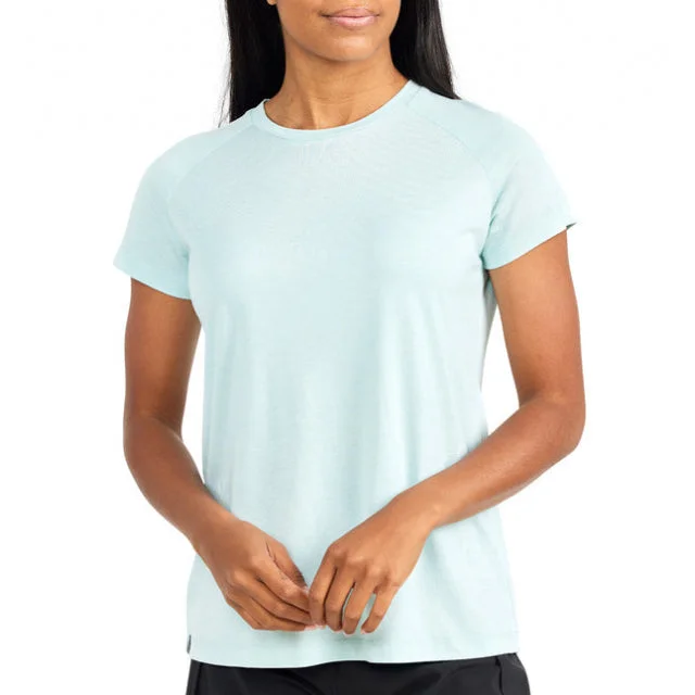 Embroidered Women T Shirt with Intricate DetailsWomen's Bamboo Lightweight Tee