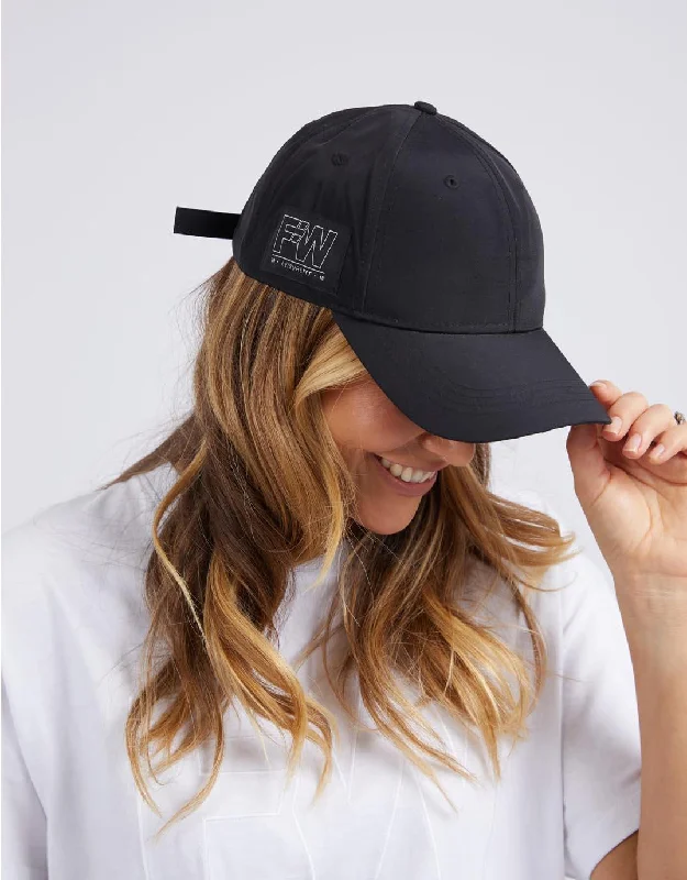 Running Cap - Black