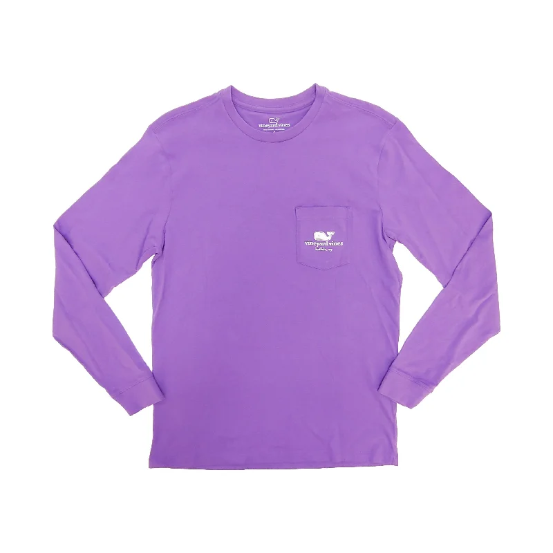 Women's mock - neck long sleeve turtleneck shirtVineyard Vines Eggplant Purple Long Sleeve Shirt