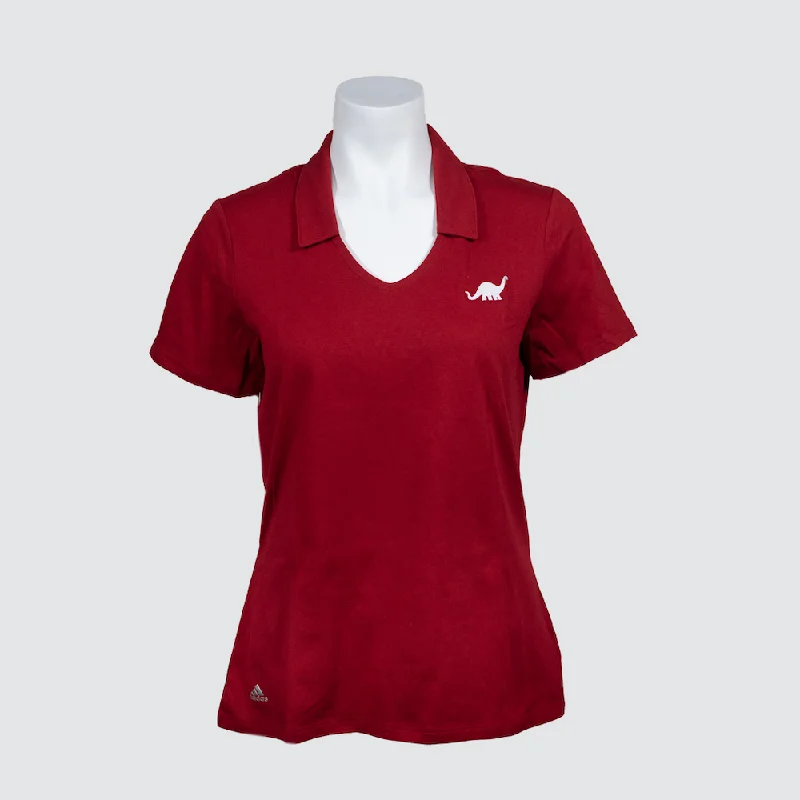 Quarter - zip polo shirt for easy temperature adjustmentWomen's Adidas® DINO Polo