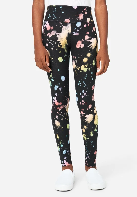 Patterned Full-Length Leggings