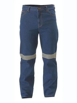 Skinny women jeans with a form - fitting designBisley Rough Rider Jeans c/w 3M Reflective Tape BP6050T