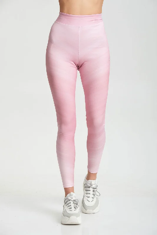 Pink, 3/4 Leggings