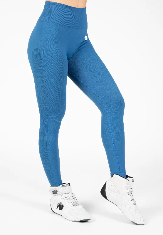 Hilton Seamless Leggings - Blue