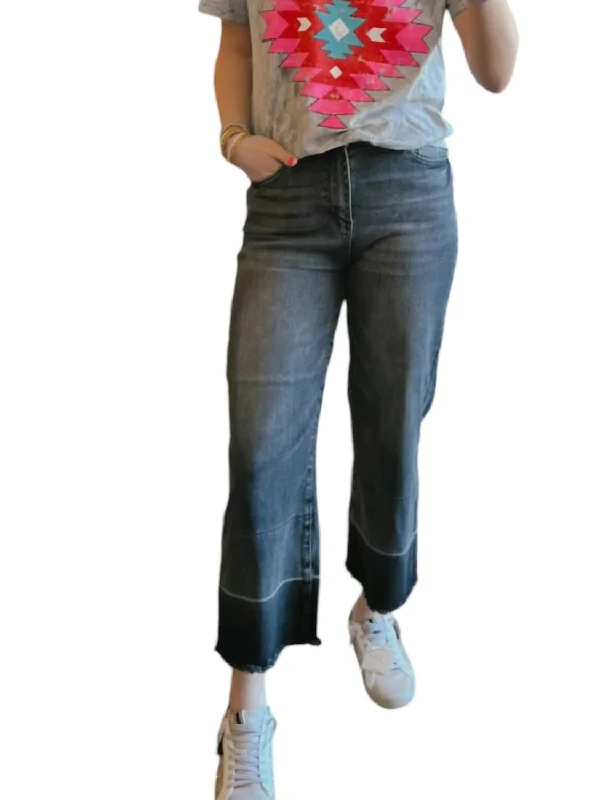 High - waisted women jeans for a flattering silhouetteWomen's Crop Jeans In Grey