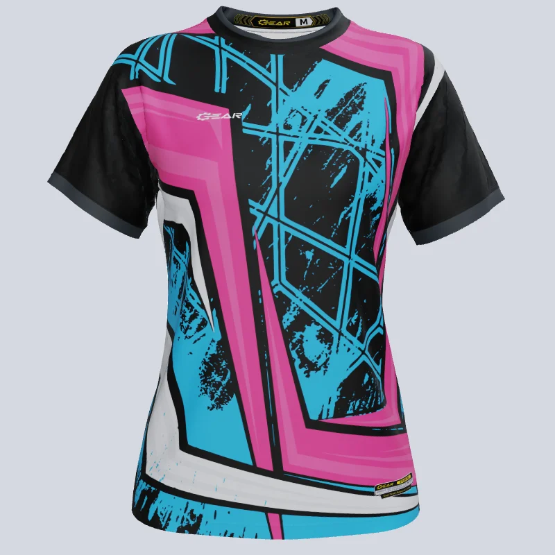 Custom Team Ladies Splatter Jersey