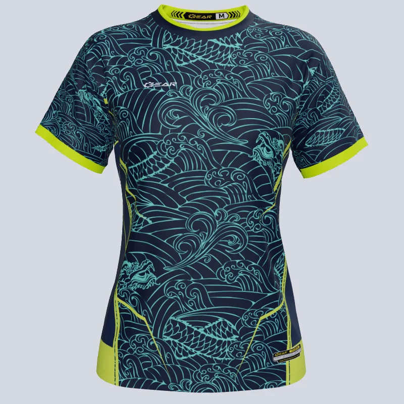 Custom Team Ladies Water Dragon Jersey