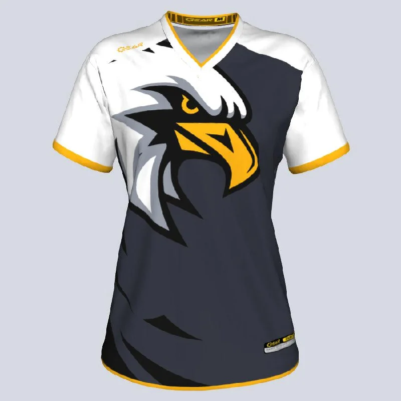 Ladies V-Eagle Custom Jersey