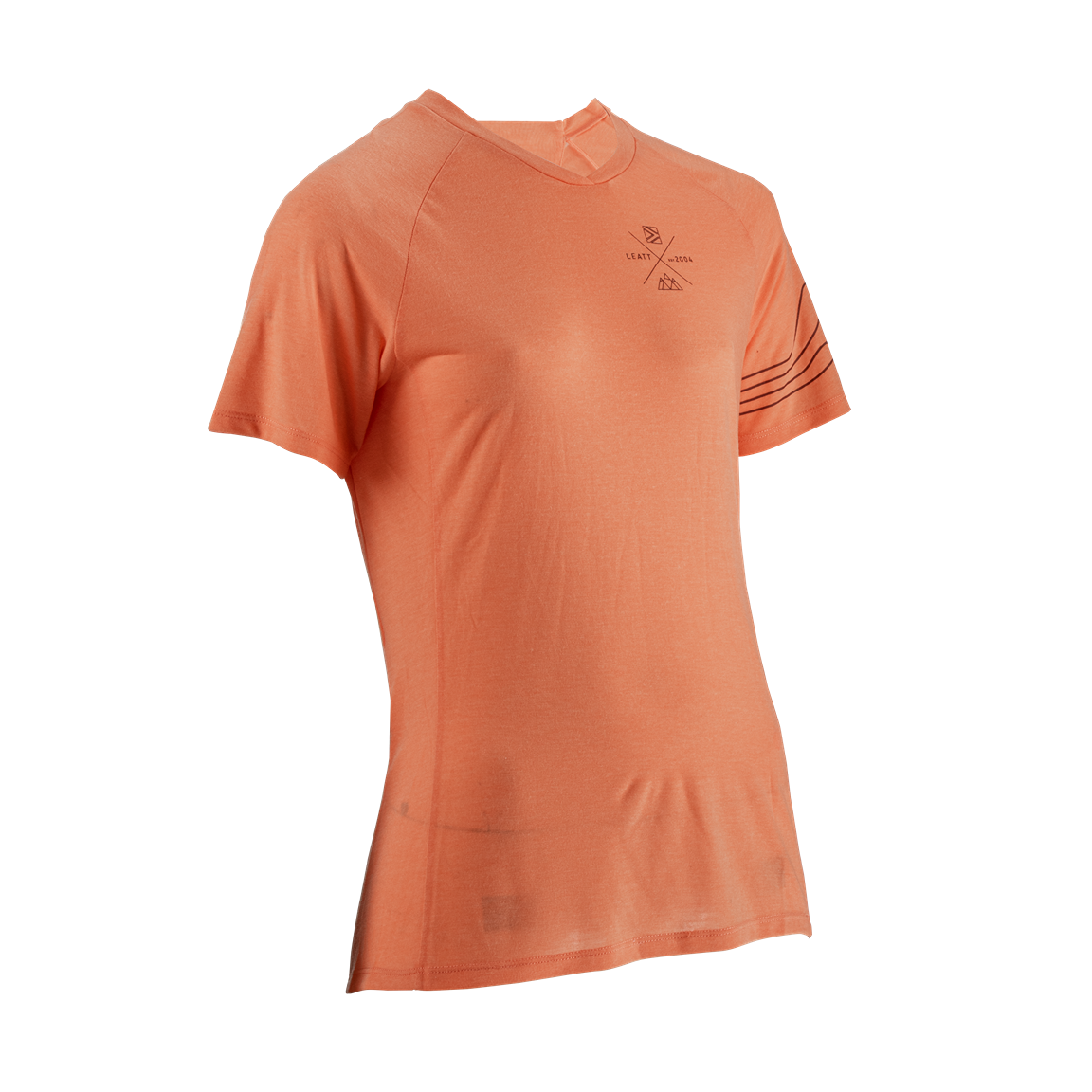 Leatt AllMtn 2.0 Short Sleeve MTB Jersey - Womens - Peach - 2023