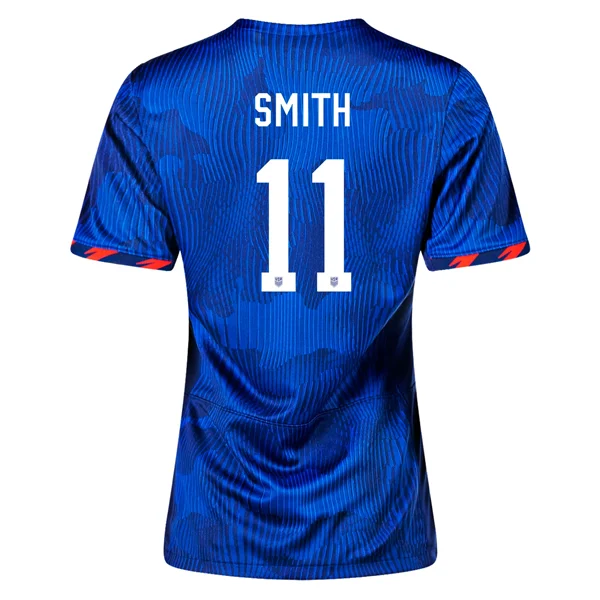 Nike Womens United States Sophia Smith 4 Star Away Jersey 23/24 w/ 2019 World Cup Champion Patch (Hyper Royal/Loyal Blue)