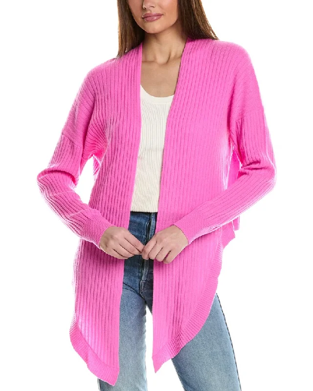 lightweight women cardigan for spring and fallAutumn Cashmere Rib Cashmere Cardigan