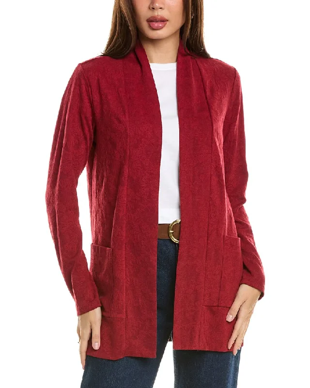 machine washable women cardigan for easy careBobeau Jacquard Cardigan