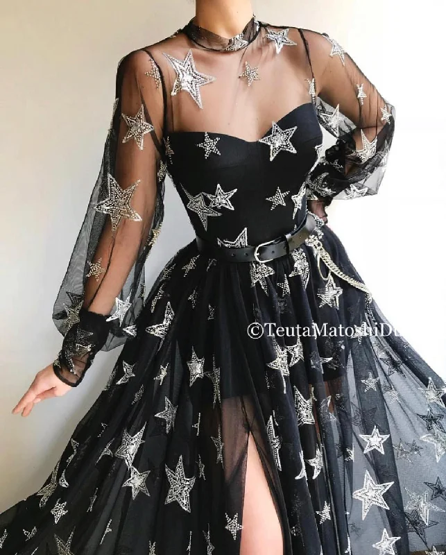 Backless Women Dress for a Sexy and Alluring Look at Evening EventsStarry Queen Gown