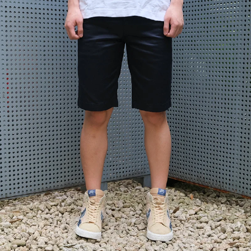 Denim Top for a Music Festival with a Rock - n - Roll VibeStudio D'Artisan 1875 Chino Shorts (Navy)