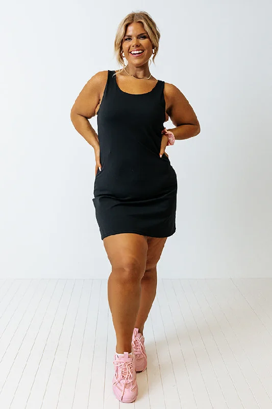 Ruffled Women Dress with Multiple Layers for a Playful and Girly StyleBack At It Again Athletic Dress Curves