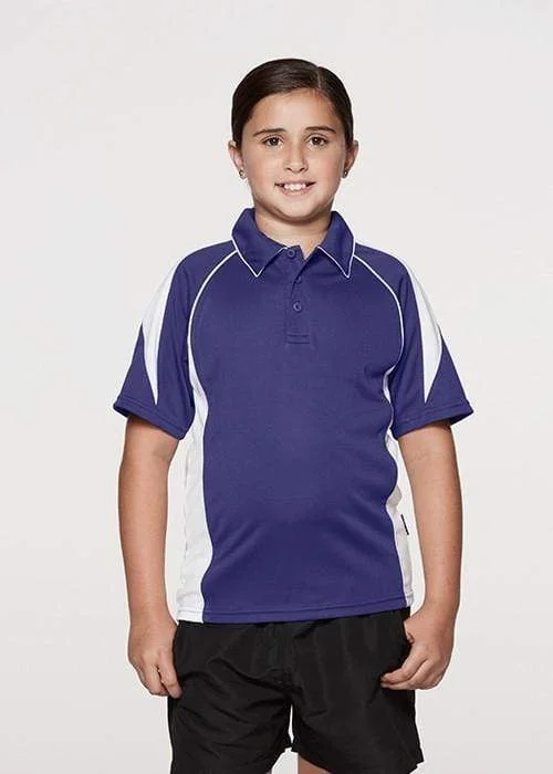 Hand - wash only polo shirt with delicate embroideryAussie Pacific Premier Kids Polo Shirt 3301