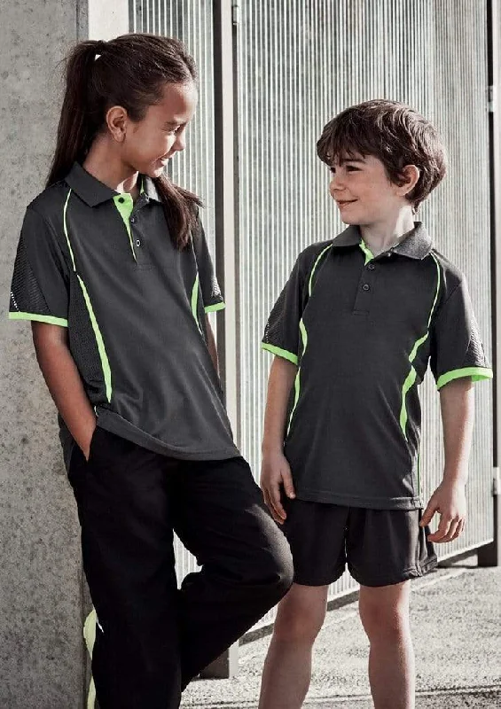 Retro - style polo shirt with a vintage logoBiz Collection Razor Kids Polo P405KS