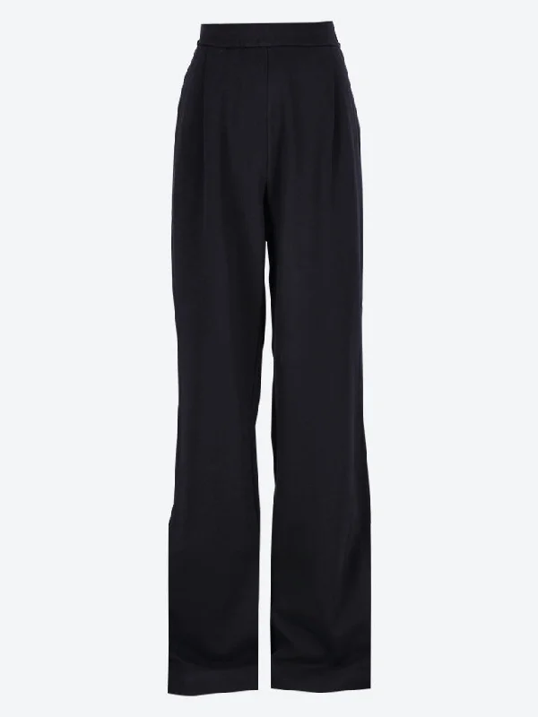 Sweatshirt pants with topstitch details