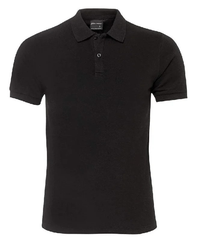 High - low hem polo shirt for a modern touchJB'S Fitted Polo 2FTP