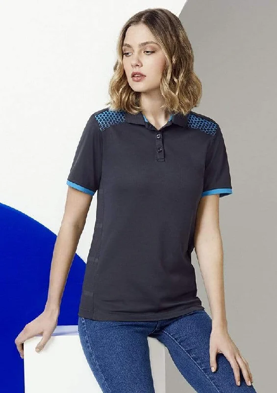 Glitter - embellished polo shirt for a sparkly appearanceBiz Collection Galaxy Ladies Polo P900LS