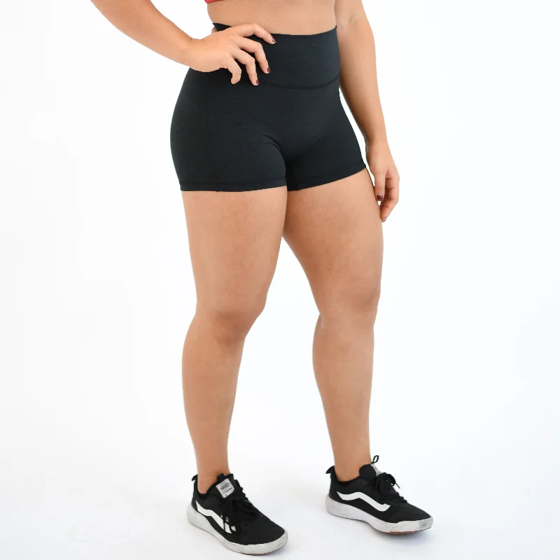 Plus Size Women Shorts with a Comfortable and Stylish FitAscend Short 3.25" - No Front Seam - Higher Rise