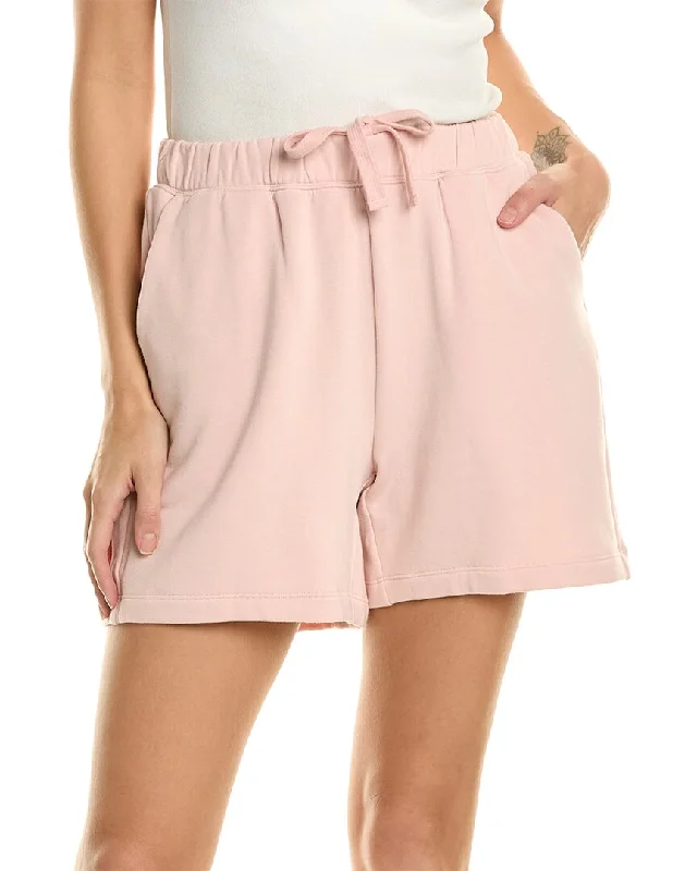 Plus Size Women Shorts with a Comfortable and Stylish FitJohnny Was Fleece Pull-On Short