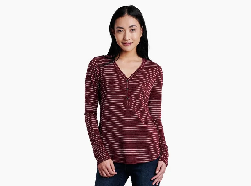 Women's elbow - patch long sleeve corduroy shirtKuhl Ardenna Henley - Women's