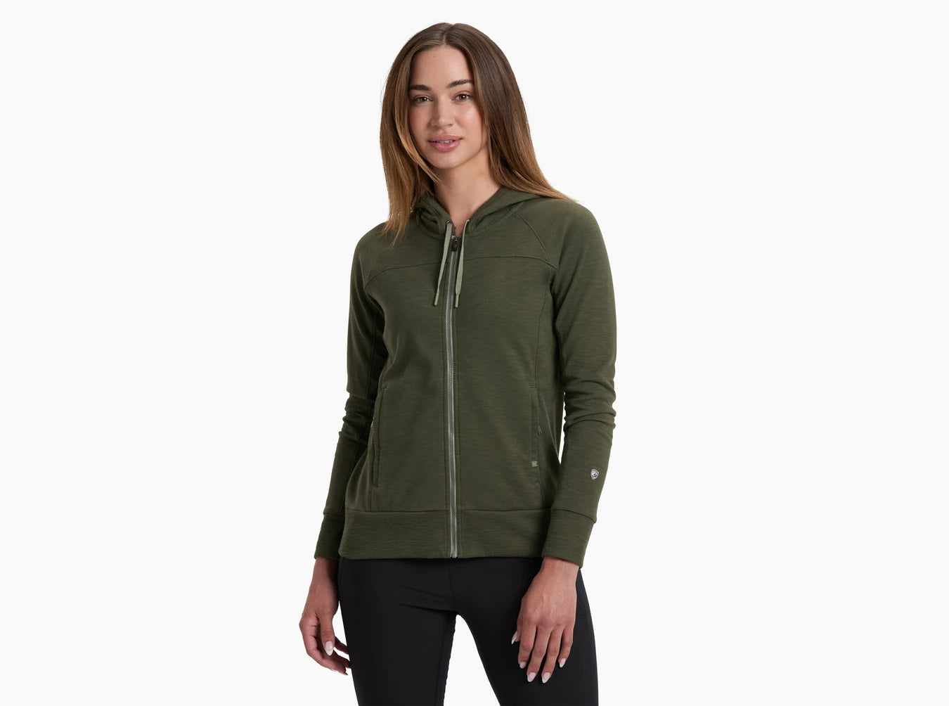 Women's machine - washable long sleeve jersey shirtKuhl Lola Full Zip Hoody - Women's