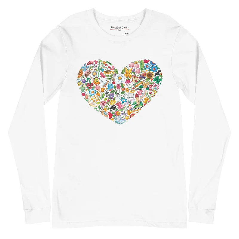 Women's festival - wear long sleeve bohemian shirtLots to Love Unisex Long Sleeve Shirt