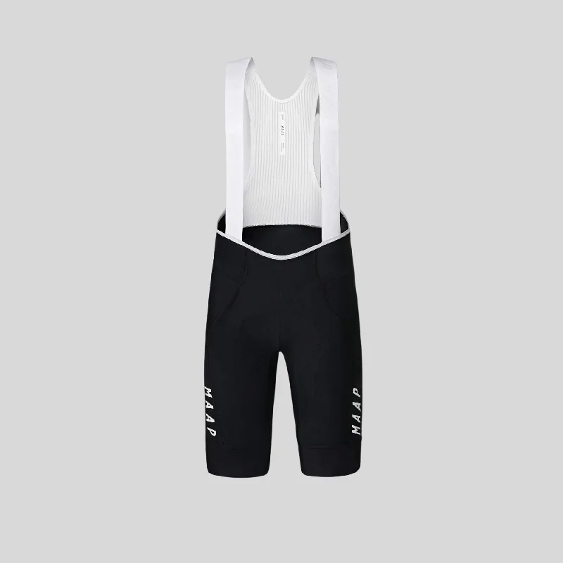 Leather Look Women Shorts for an Edgy and Chic StyleMAAP Team Bib Evo Short - Black/White