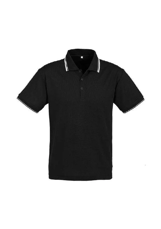 Polo shirt with a cropped length for a trendy lookBiz Collection Men’s Cambridge Polo P227MS