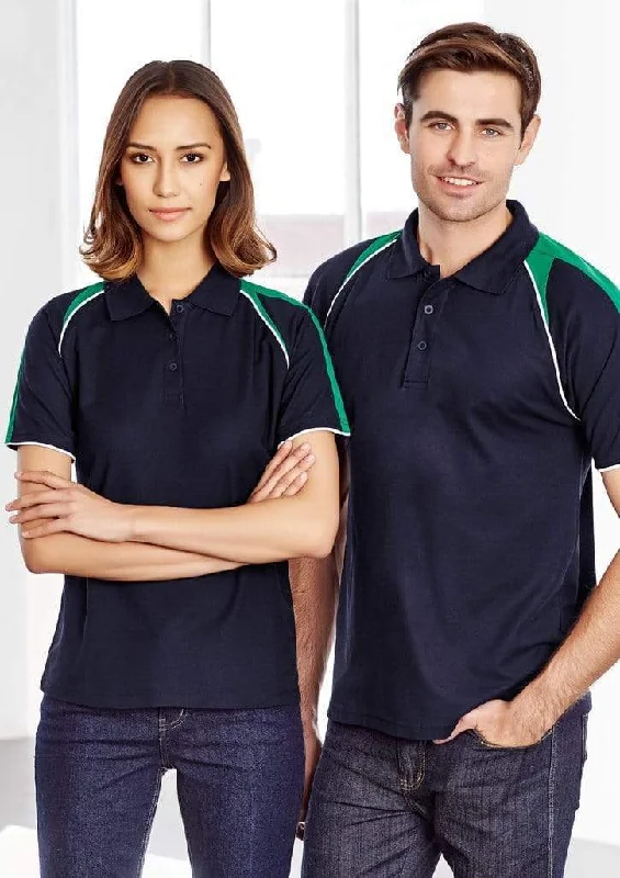 Navy blue slim - fit polo shirt for office wearBiz Collection Men’s Triton Polo P225MS