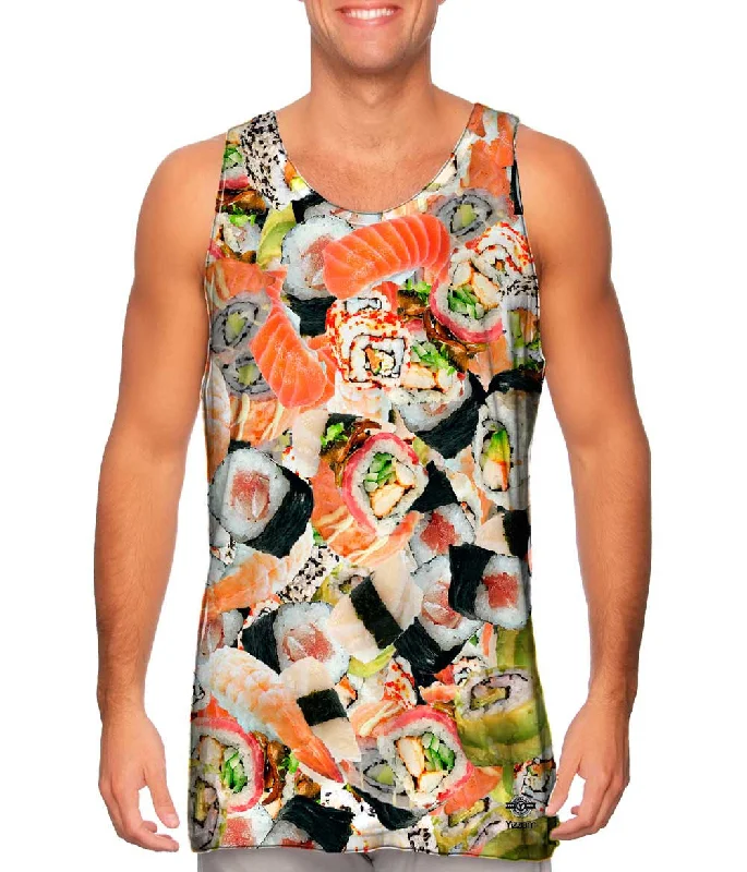 Plunge Neck Women's Seamless Tank Tops for a Smooth FitSushi Grade Japanese Jumbo