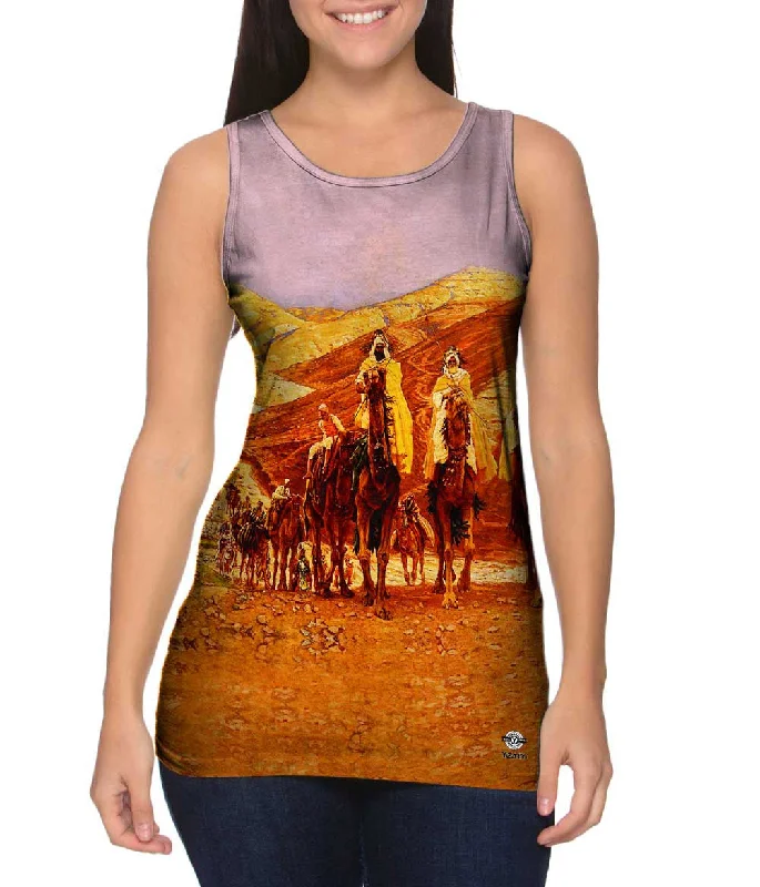 Plus Size Women's Glitter - Trimmed Tank Tops for Party NightsT. S. Eliot - "Journey of the Magi" (1927)