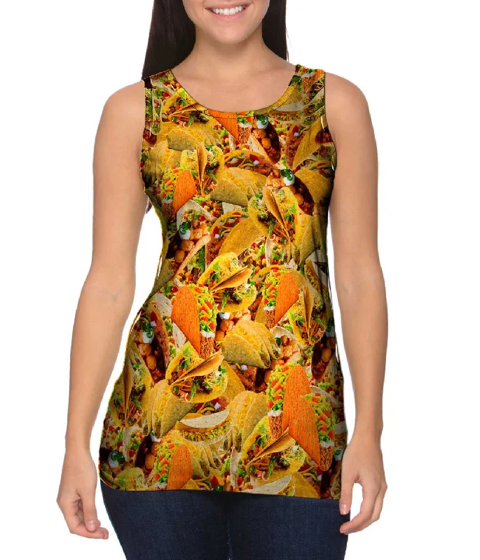 Women's Sleeveless Ribbed Tank Tops for a Trendy LookTaco Fest