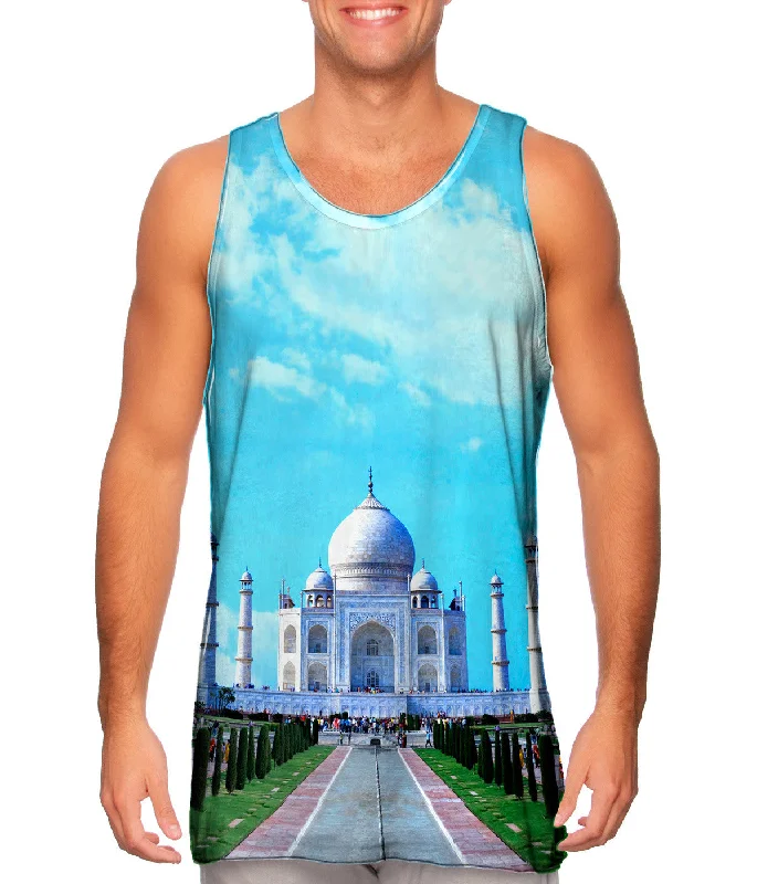 One - Shoulder Women's Rayon Blend Tank Tops for a Flowy LookTaj Mahal India