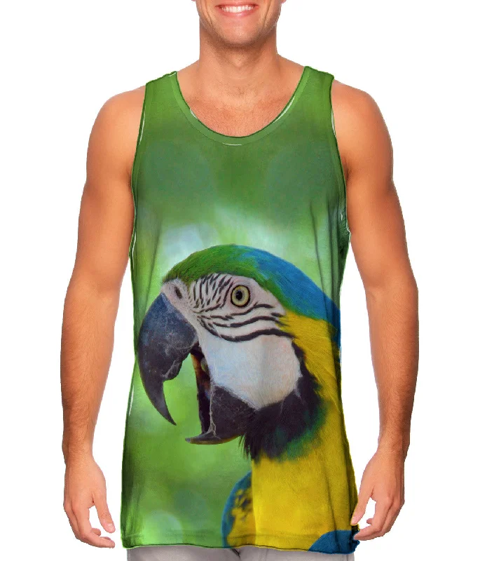 One - Shoulder Women's Rayon Blend Tank Tops for a Flowy LookTalking Parrot