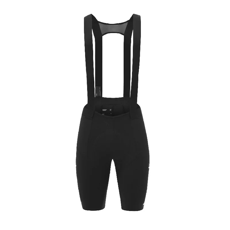 Elastic Waist Women Shorts for Easy Wear and ComfortUniversal Colours Chroma Bib Short - Black