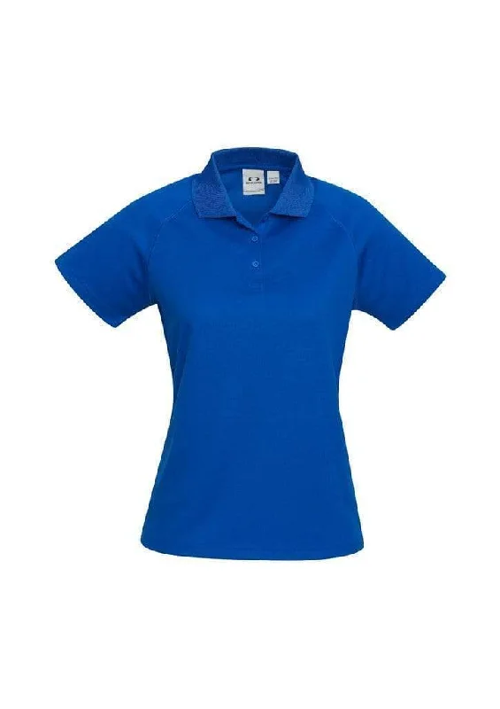 Embroidered logo polo shirt for a preppy styleBiz Collection Women’s Sprint Polo P300LS